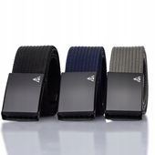 Szeroki Pasek MĘSKI parciany do spodni jeans szortów 3pack Arius