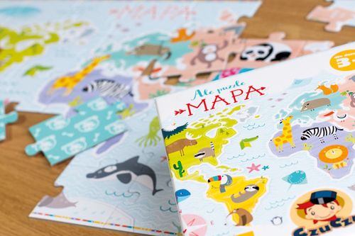 CzuCzu - Puzzle Mapa 36887 na Arena.pl