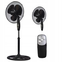 WENTYLATOR PODŁOGOWY STABILNA PODSTAWA ENERGOOSZCZĘDNY ŁOPATKOWY PILOT