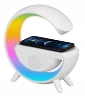 BEZPRZEWODOWY PRZENOŚNY GŁOŚNIK ZEGAR BLUETOOTH ŁADOWARKA LAMPKA NOCNA ZG03