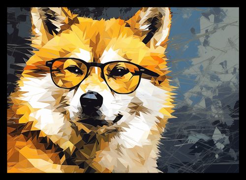 Plakat 35x25cm Intelektualny Psiak na Arena.pl