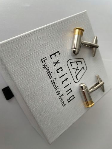 Spinki do mankietów EXC Naboje dla Żołnierza Wojaka Policjanta Myśliwego na Arena.pl