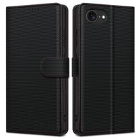 Etui Tech-Protect Wallet RS z Funkcją Podstawki DO iPhone 16E Czarne