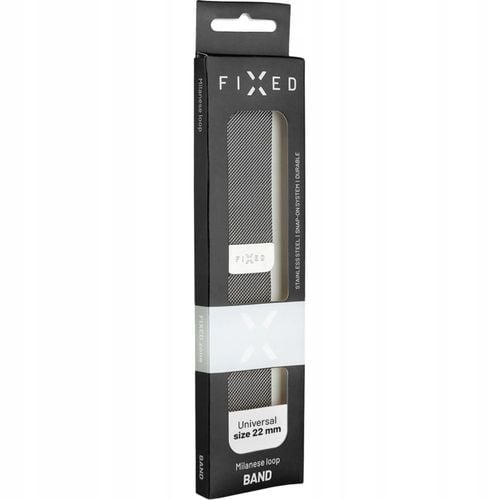 Bransoletka FIXED Mesh Strap do Smartwatch (22mm) wide silver na Arena.pl