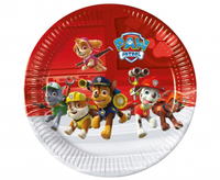 talerzyki pap. paw patrol - ready for action 23 cm 8 szt