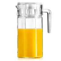 Dzbanek z pokrywką szklany 1,5 l