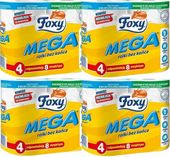 Papier Toaletowy FOXY MEGA dekorowany bezzapachowy 3 Warstwy Celuloza A'4