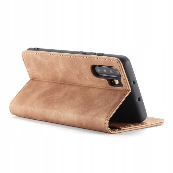 Spacecase Wallet Huawei P30 Pro Light Brown zdjęcie 14