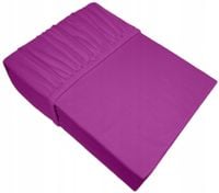 Prześcieradło Jersey z gumką 200x220 Bielbaw fuksja