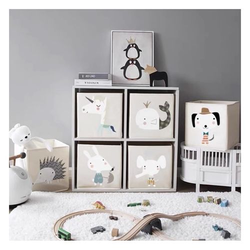 Pojemnik na zabawki sztywny, BOHO, piesek 33x33x33cm OR103WZ1 na Arena.pl