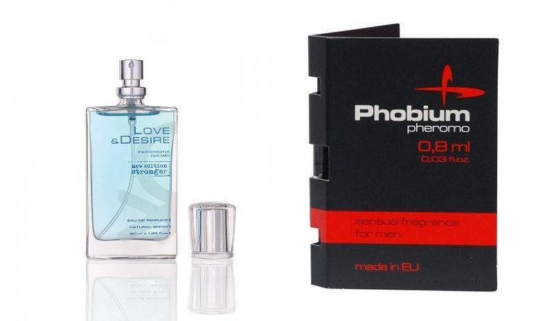 LOVE & DESIRE perfumy + feromony MĘSKIE + PHOB zdjęcie 1