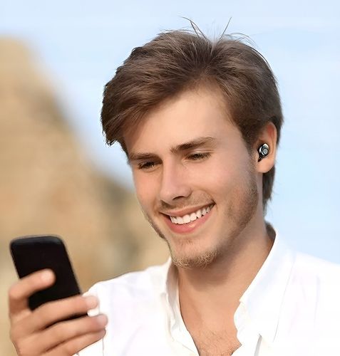 SŁUCHAWKI BEZPRZEWODOWE BLUETOOTH 5.3 3 GEN MODEL 2024 MIKROFON + POWERBANK na Arena.pl