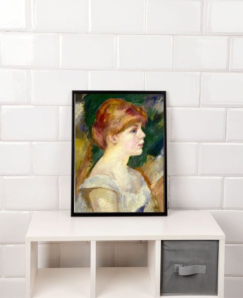 Suzanne Valadon, Auguste Renoir - plakat 40x50 cm zdjęcie 2