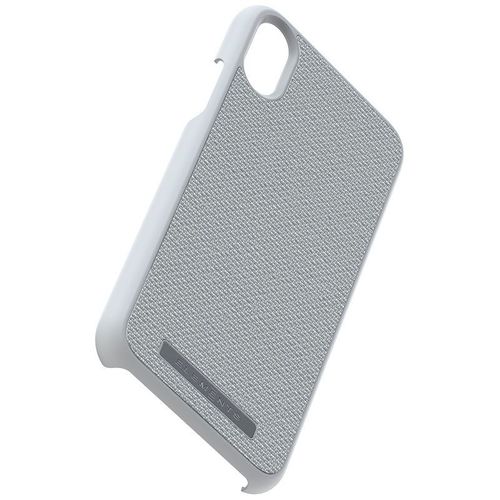 Materiałowe etui do iPhone Xs / X (Light Grey) na Arena.pl