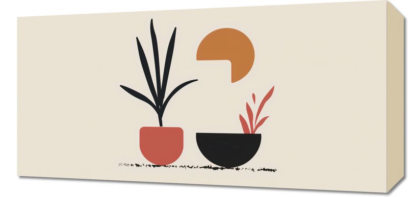 Obraz 60x30cm Domowy Ogród zdjęcie 1