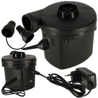 Pompka Elektryczna Do Materaca 12V/240V Końcówki