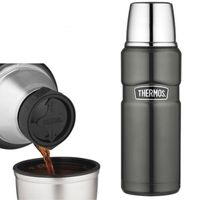 Termos na napoje 470ml – metaliczny szary