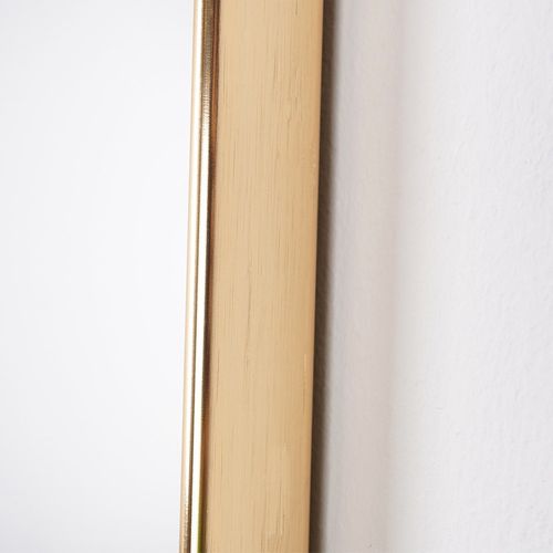 Lustro ścienne złote owalne 50x25 cm na Arena.pl