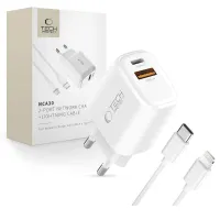 ładowarka sieciowa tech-protect nca30 pd 30w qc3.0 usb-a / usb-c +