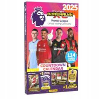 KALENDARZ ADWENTOWY PREMIER LEAGUE 2025 ADRENALYN KARTY PIŁKARSKIE GOLDEN