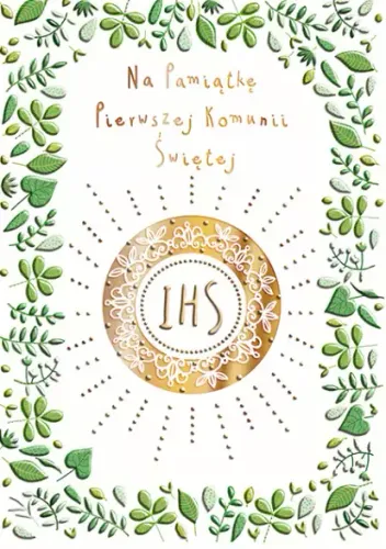 Karnet A5 Komunijny, Złoty Opłatek na Arena.pl