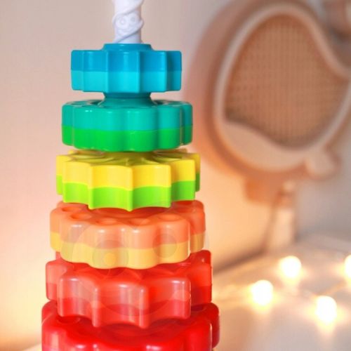 Edukacyjna Piramidka Zakręcona Wieża WOOPIE BABY na Arena.pl