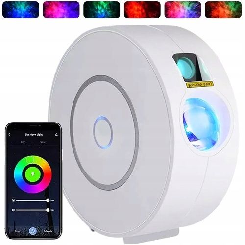 PROJEKTOR GWIAZD LAMPKA NOCNA RZUTNIK LED DO SYPIALNI DLA DZIECI NA PREZENT na Arena.pl