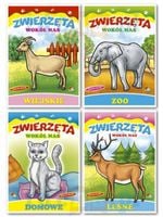 kolorowanka zwierzęta wokół nas