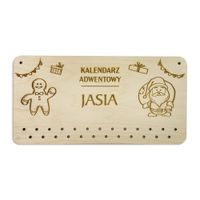 KALENDARZ ADWENTOWY z grawerem dla dziecka  BAZA  05