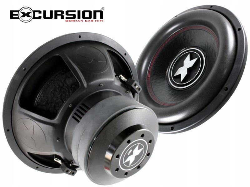 Głośnik SUBWOOFER Excursion 15' 38cm 2x 2ohm 2500W zdjęcie 10