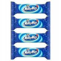 Milky Way Baton z białym nadzieniem oblany czekoladą 21,5 g x 4 sztuk