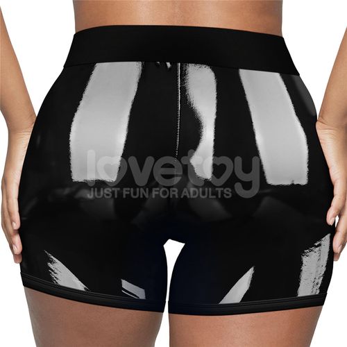 chic strap on shorts (28   31 inch waist) black na Arena.pl