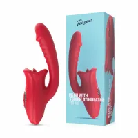 teazers model multi vibro z podwojną stymulacją i 10 trybami