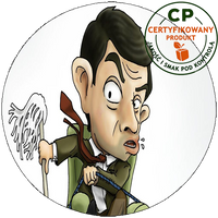 Opłatek na tort Jaś Fasola