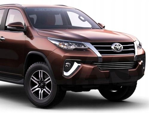 Toyota Fortuner - Chromowane Listwy Grill Atrapy Zderzaka Tuning zdjęcie 1