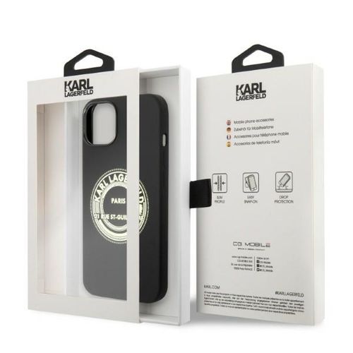 Etui Karl Lagerfeld do iPhone 15 Plus, iPhone 14 Plus, Czarny na Arena.pl
