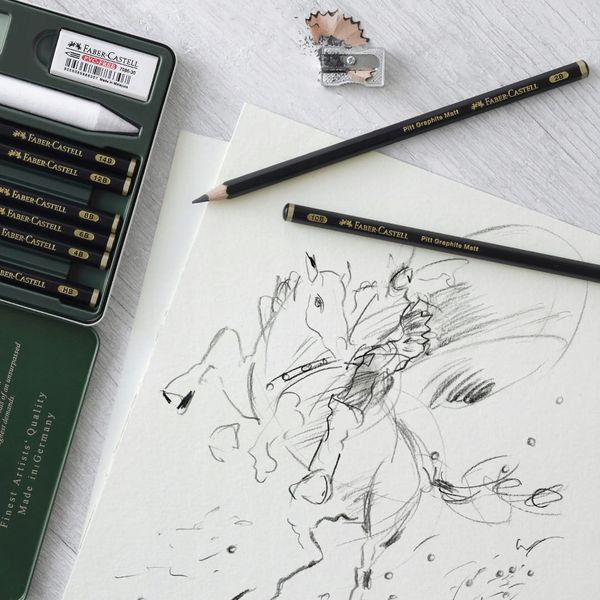 Ołówek artystyczny Pitt Graphite Matt zdjęcie 14