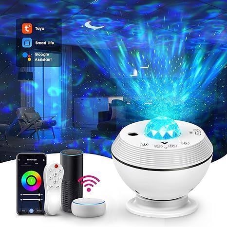 Projektor gwiazd z aplikacją 360° LED Googl na Arena.pl