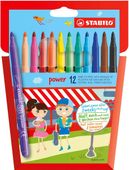 FLAMASTRY STABILO POWER 12 KOL 0122