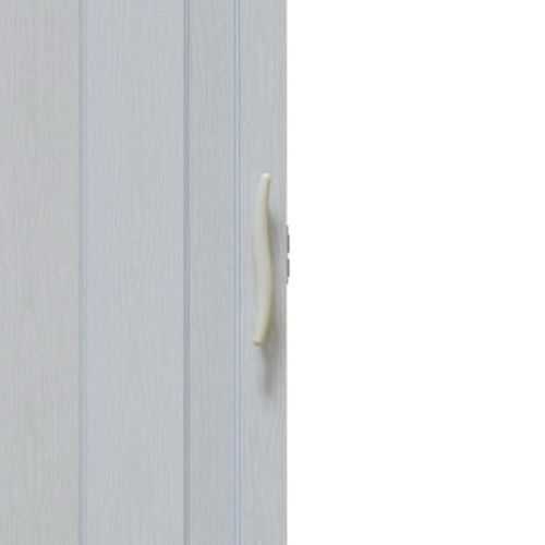 Drzwi harmonijkowe 001P BIAŁY DĄB MAT - 80 cm na Arena.pl