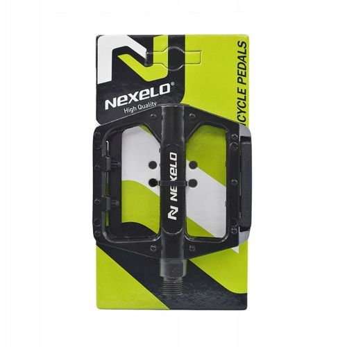 Pedały rowerowe MTB BMX aluminiowe Z ODBLASKAMI do roweru 9/16 cala CZARNE na Arena.pl