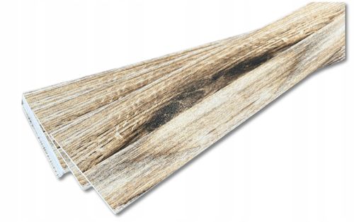 Deska Panele ŚCIENNE SAMOPRZYLEPNE DEKORACYJNE drewno 10x60cm M44 - 1szt na Arena.pl