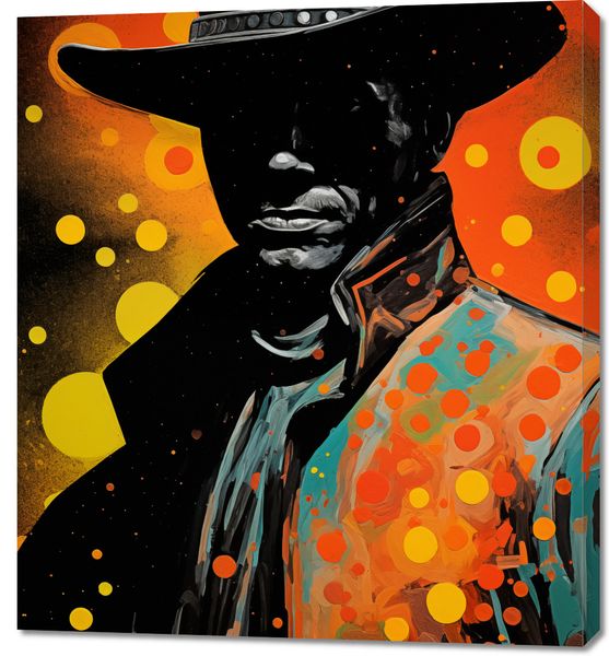 Obraz 90x100cm Kowboj Kosmosu zdjęcie 1