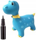 Skoczek Gumowy Do Skakania Skoczek Dla Dzieci Dinozaur 60cm + Pompka