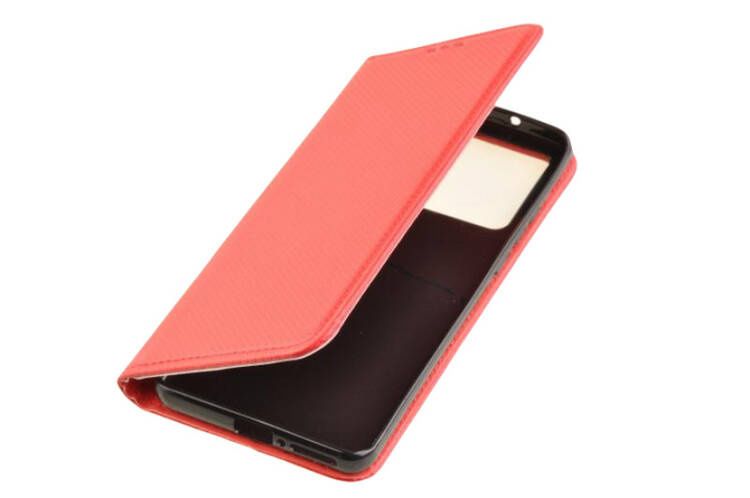 Etui Smart do Motorola EDGE 40 Neo czerwony zdjęcie 1