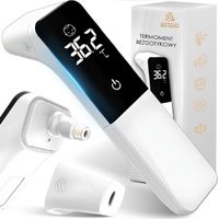 TERMOMETR BEZDOTYKOWY NA PODCZERWIEŃ MEDYCZNY LCD ALARM GORĄCZKI DO UCHA CZ