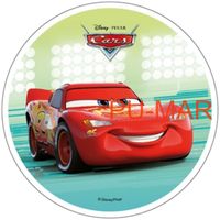 Opłatek na tort Urodziny Cars Auta Samochody Zig Zag Mcqueen