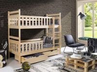 ŁÓŻKO PIĘTROWE MONIKA 90X200 2- osobowe