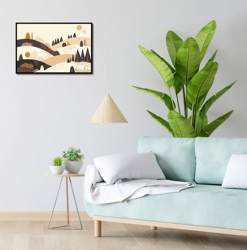 Plakat 60x40cm Jesień w Wzgórzach na Arena.pl