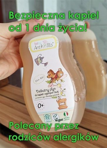 EKO PŁYN DO KĄPIELI I SZAMPON 400ml BABY ANTHYLLIS na Arena.pl